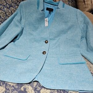 Talbots Blue Women's Blazer